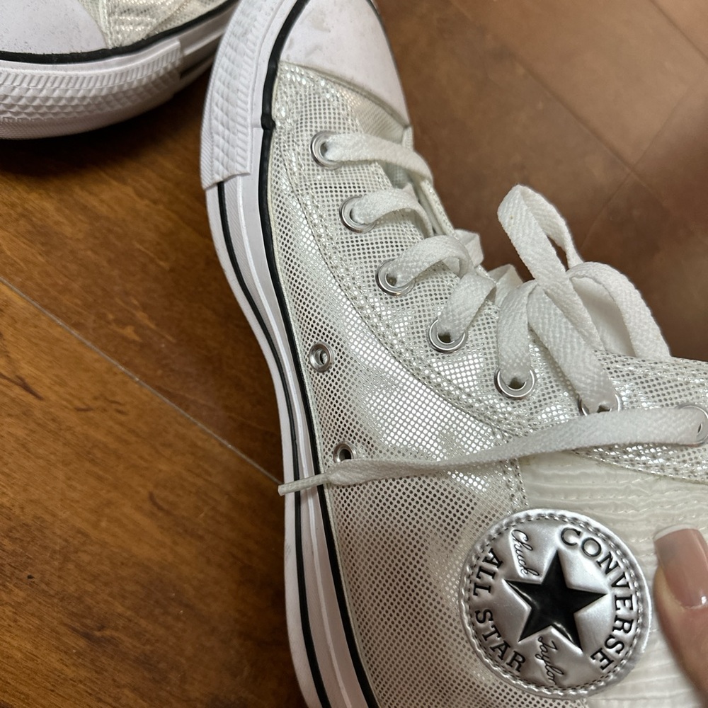 Converse White Classic Sneakers